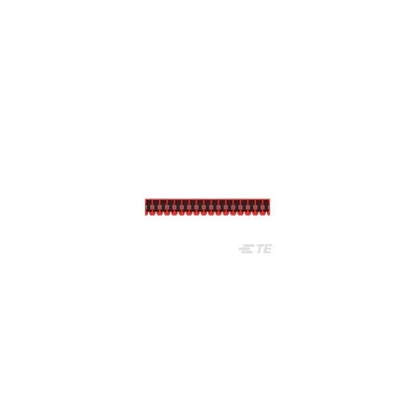 Te Connectivity 17P MTA156 CONN ASSY 22AWG RED - 4-640433-7