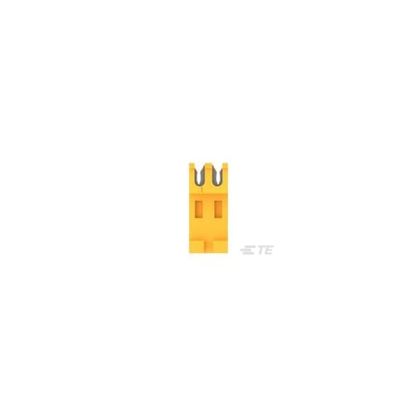 Te Connectivity Board Connector, 2 Contact(S), 1 Row(S), Female, 0.156 Inch Pitch, Idc Terminal, Locking, Orange - 3-640599-2