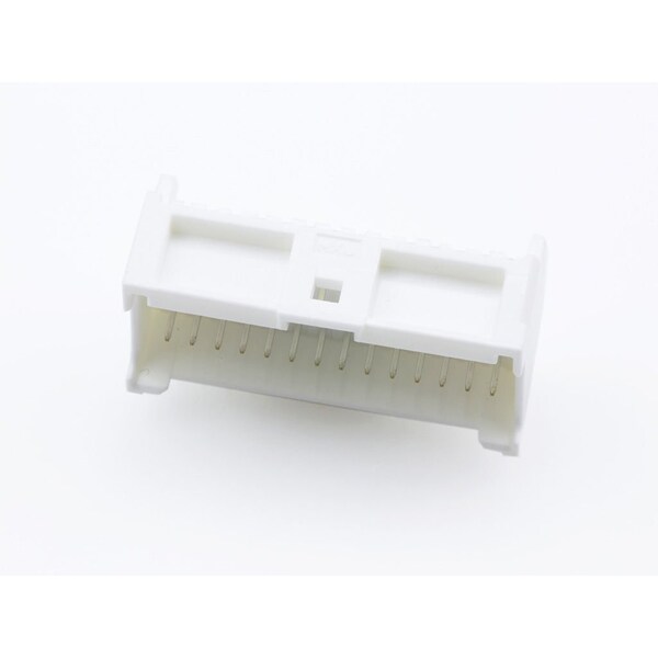 Molex Board Connector, 28 Contact(S), 2 Row(S), Male, Right Angle, 0.079 Inch Pitch, Solder Terminal,  - 559592830