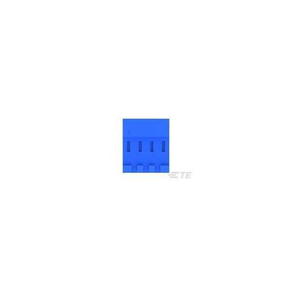 Te Connectivity 04P MTA156 CONN ASSY 26AWG BLU - 3-640430-4