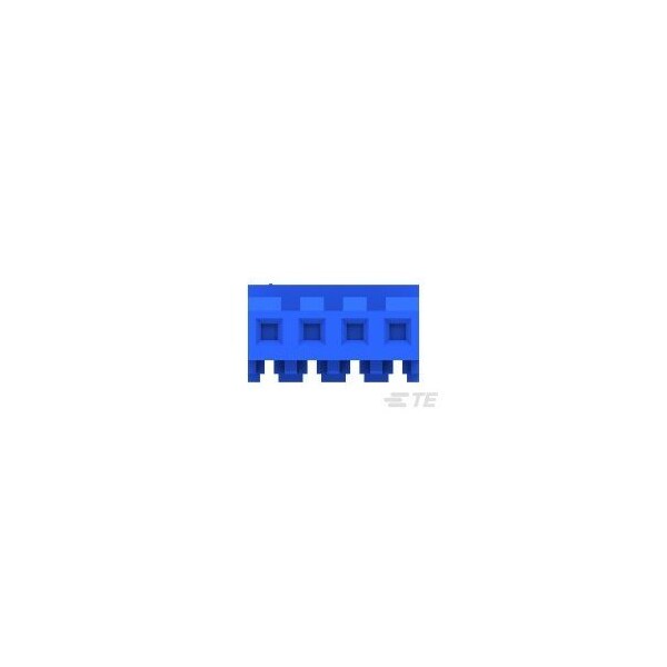 Te Connectivity 04P MTA156 CONN ASSY 26AWG BLU - 3-640430-4