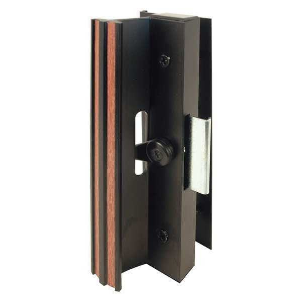 Primeline Tools Sliding Glass Door Handle Set, Clamp Style, Surface Mount, Aluminum (Single Pack) - MP1006