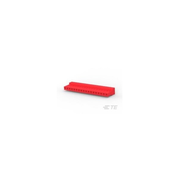 Te Connectivity 18P MTA156 CONN ASSY 22AWG RED - 4-640433-8