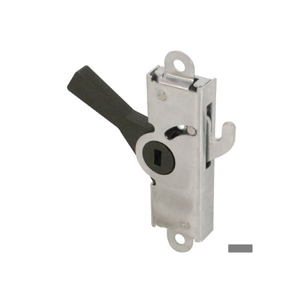 Prime-Line Steel Housing and Black Plastic Latch, Adams Rite (Single Pack) - E 2029