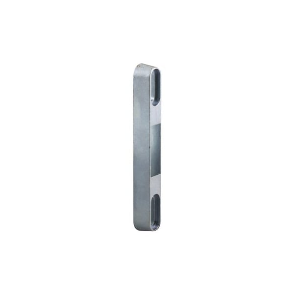 Prime-Line Diecast Sliding Door Keeper, 4-1/4 In. x 15/32 In., Aluminum Finish (Single Pack) - E 2125