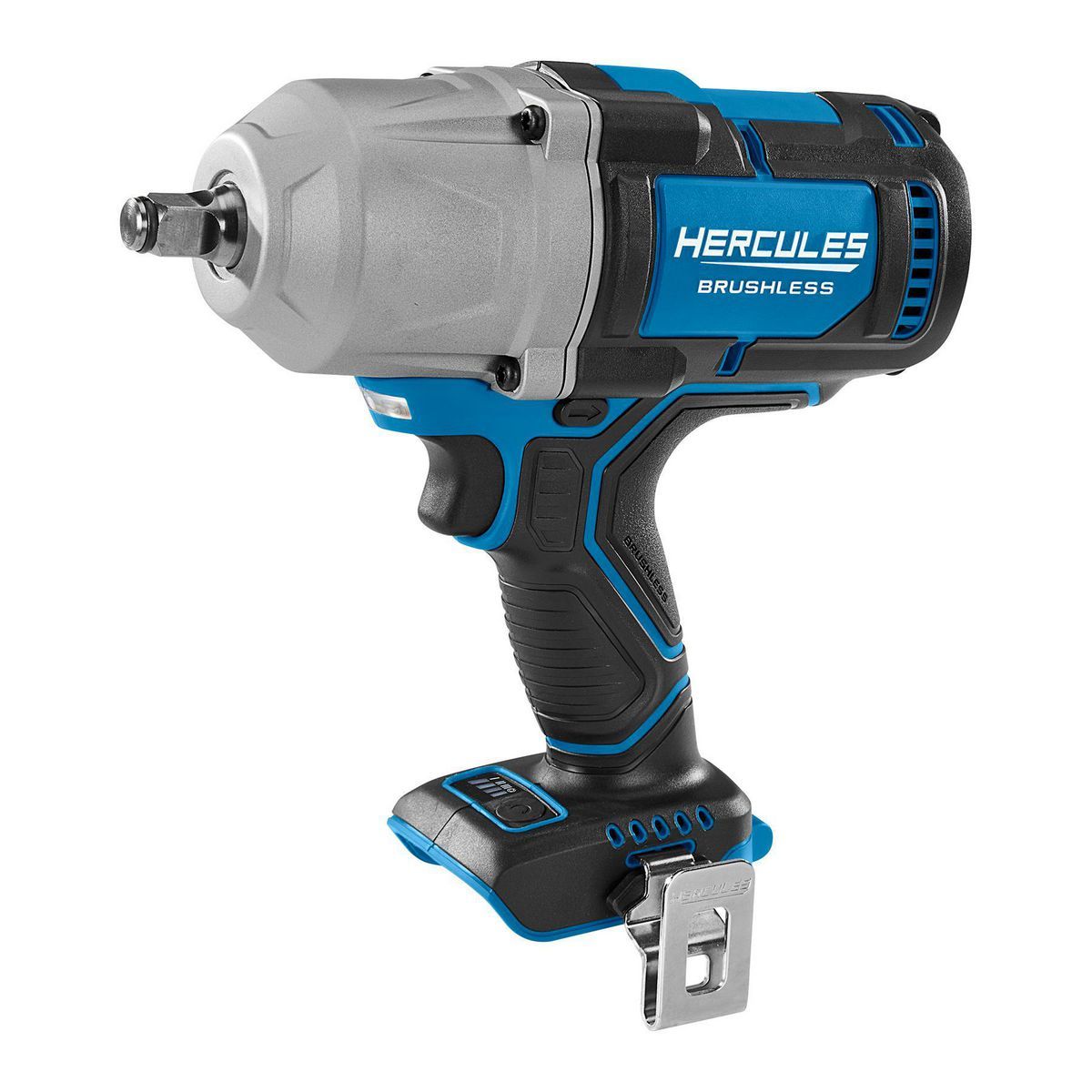 Hércules Llave de Impacto de Alto Torque Inalámbrica sin Escobillas de 20V 1/2 pulg. con Anillo de Fricción - Solo Herramienta - 59398