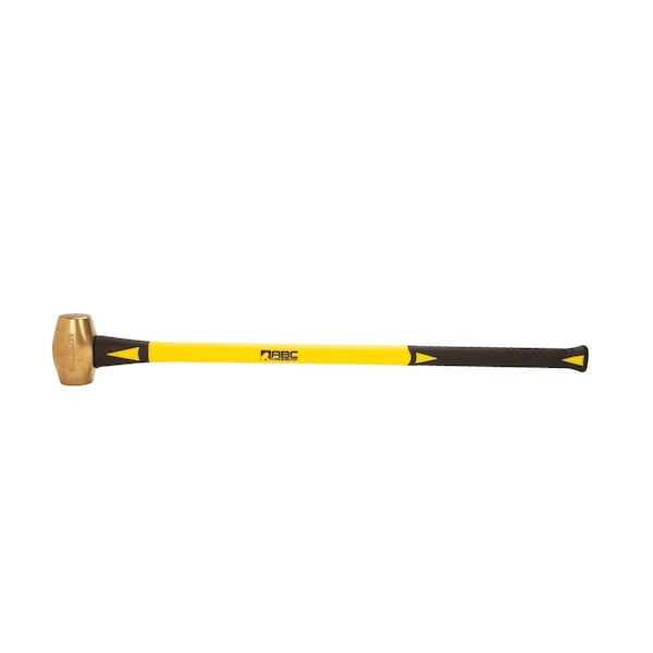 Homestead Brass Hammer with Fiberglass Handle - Yellow - 33in. - HO3302715