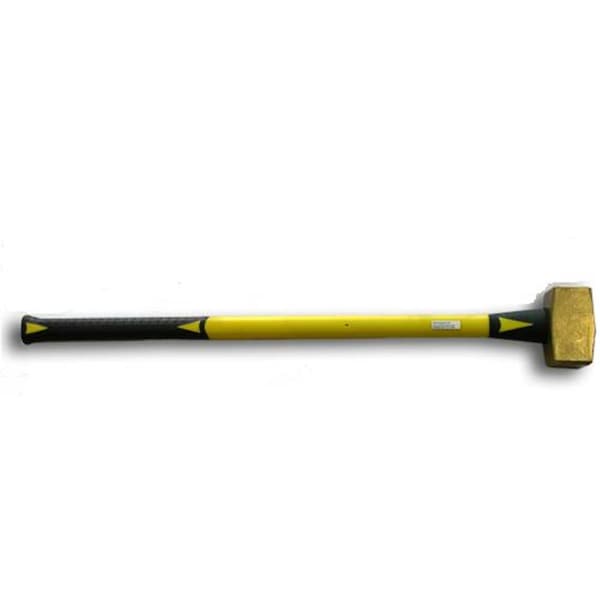 Abc Hammers 10 Lb. Brass Hammer With 34 In. Fiberglass Handle - AB1850