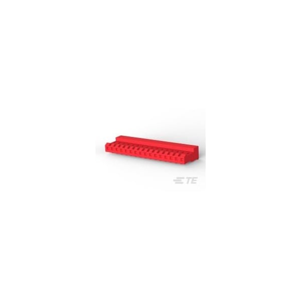 Te Connectivity 16P MTA156 CONN ASSY 22AWG RED - 4-640428-6