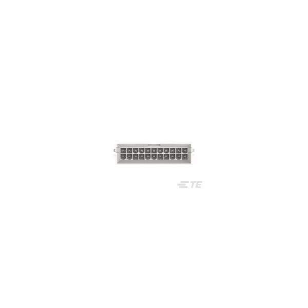 Te Connectivity Headers & Wire Housings 22 Pos Hdr 94V-2 W/Out Drain Hole - 2-1586586-2