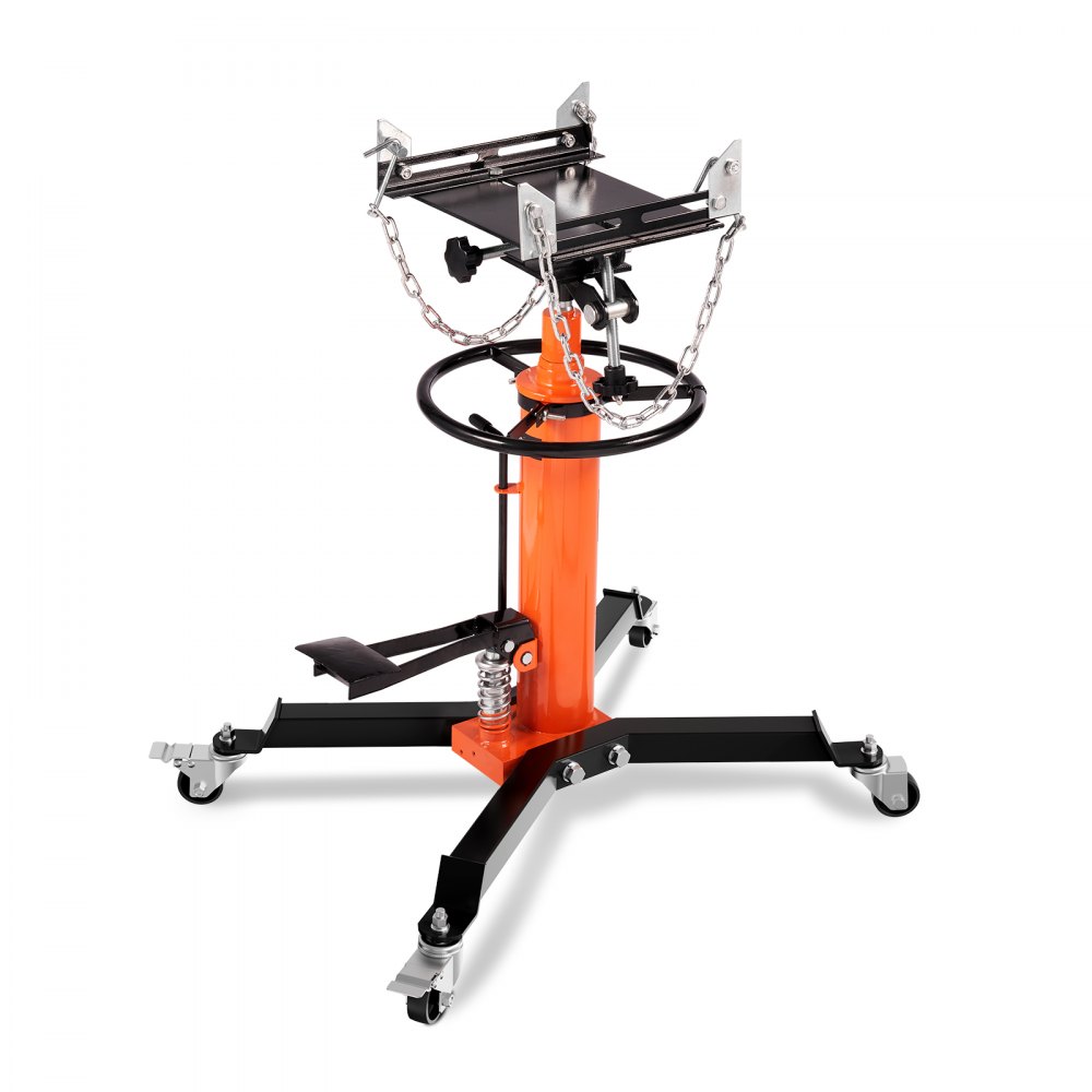 VEVOR Hydraulic Transmission Jack 1322 lbs 360° Swivel Wheels For Car Lift - MSGWYYYSQCJHTBID9V0