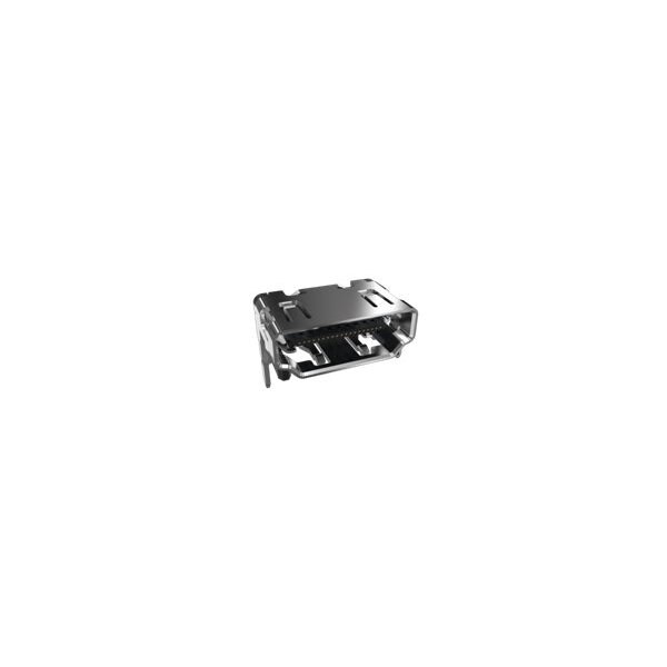 Fci Hdmi, Displayport & Dvi Connectors 19P R/Asmd Recp Type A, W/O Flange - 10029449-001TLF