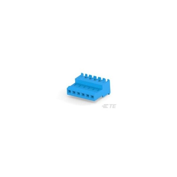Te Connectivity 06P MTA100 FD THR ASSY BLUE - 3-640622-6
