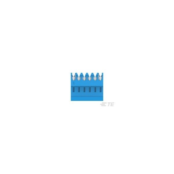 Te Connectivity 06P MTA100 FD THR ASSY BLUE - 3-640622-6