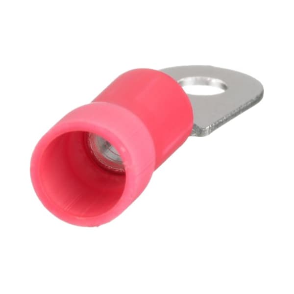 Panduit 8 AWG Vinyl Ring Terminal #10 Stud PK200 - PV8-10R-TY