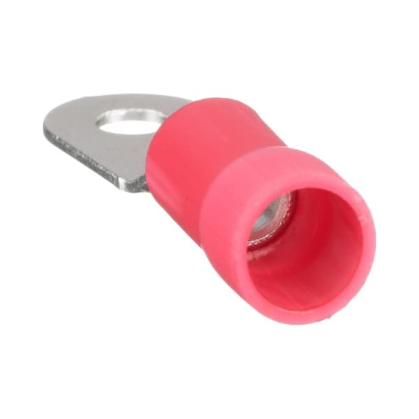 Panduit 8 AWG Vinyl Ring Terminal #10 Stud PK200 - PV8-10R-TY