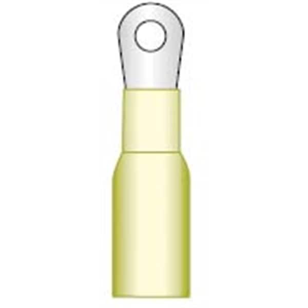The Best Connection Yellow Vinyl Butt Connector 14 Pcs, 12-10 - JTT2062H