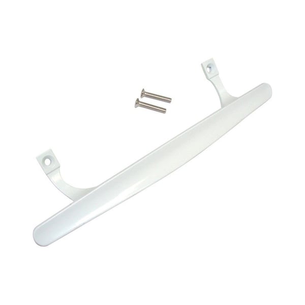 Barton Kramer 1.75 in. White Metal Patio Door Handle Set - 5609425