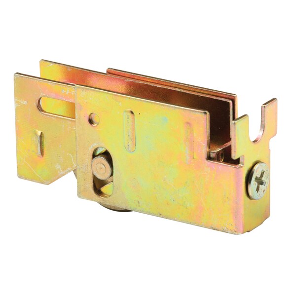 Prime-Line 1 in. Steel Roller Assembly with Flat Steel Ball Bearing Roller Single Pack - D 1774