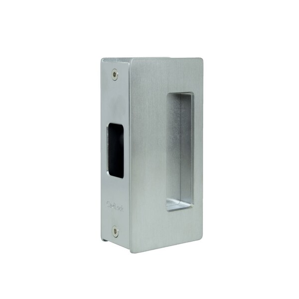 Richelieu CL200 Cavity Sliders Magnetic Pocket Door Handle, Privacy, Satin Chrome - CL205A0016