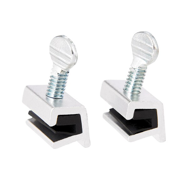 Prime-Line Prime-Line Mill Aluminum Sliding Window Lock 2 pk - U 10551