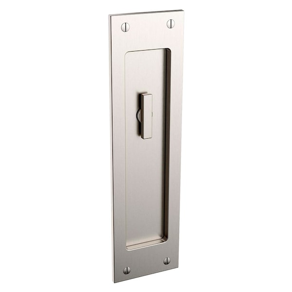 Baldwin Privacy Sliding Door Locks Lifetime Satin Nickel - PD005.056.PRIV