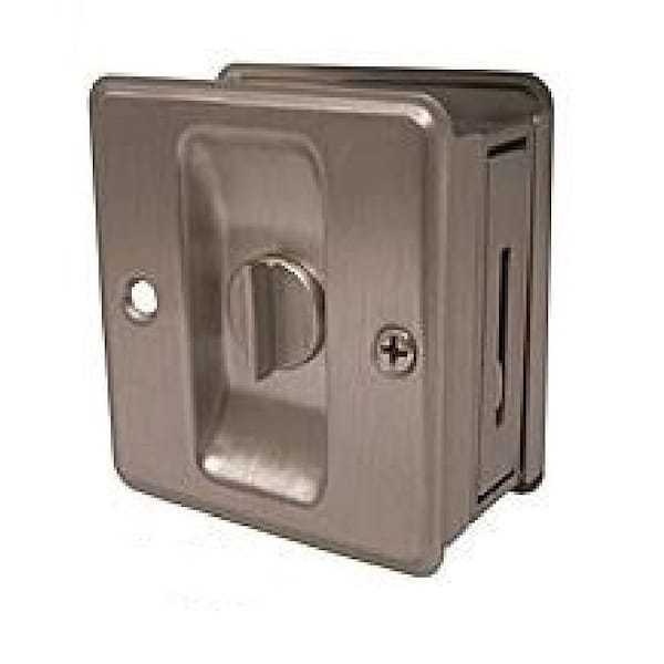 Ives Commercial Aluminum Privacy Sliding Door Pull Satin Nickel Finish - 991A15