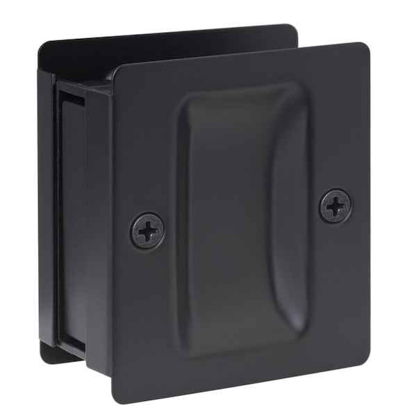 Sure-Loc Hardware Sure-Loc Hardware Square Pocket Door Pull, Passage, Satin Nickel - DP-SQ01 15