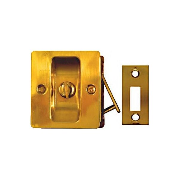 National Mfg/Spectrum Brands Hhi BRS Pock DR Lock Latch - N216-077