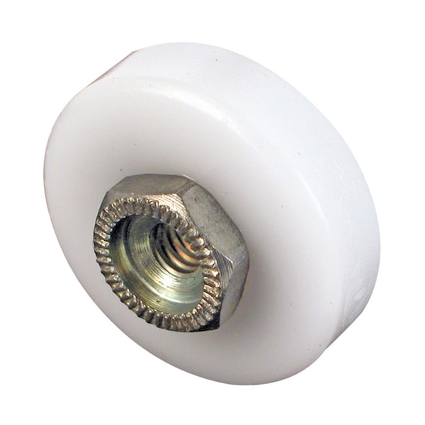 Prime-Line Prime-Line 3/4 in. D White Plastic/Steel Tub Enclosure Roller 4 pk - 1901-B