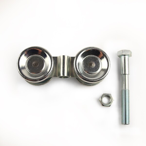 Richards-Wilcox Truck Assembly (less Aprons), Caged Roller Bearings PR, Zinc Plated - 2321.00001