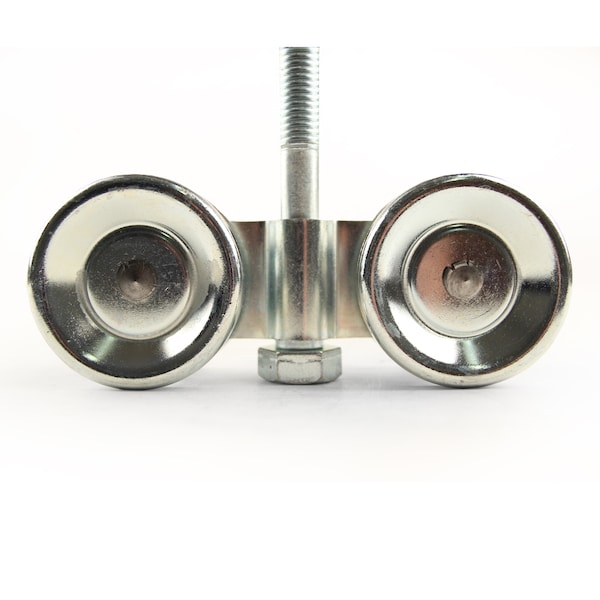 Richards-Wilcox Truck Assembly (less Aprons), Caged Roller Bearings PR, Zinc Plated - 2321.00001