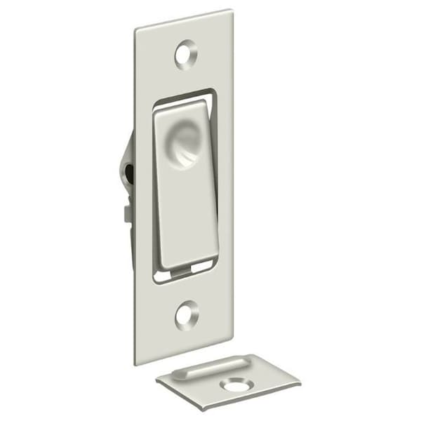 Deltana Pocket Door Bolts, Jamb Bolt Bright Nickel - PDB42U14