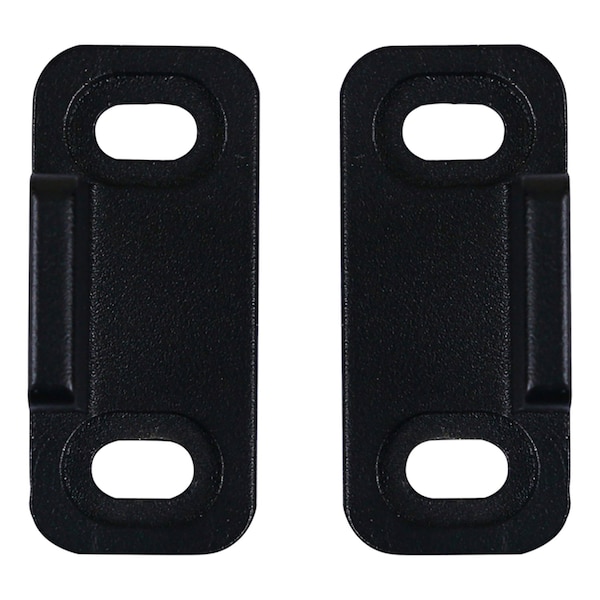 National Hardware National Hardware 1-3/4 in. L Matte Black Aluminum Double Floor Guide 1 pc - N700-114