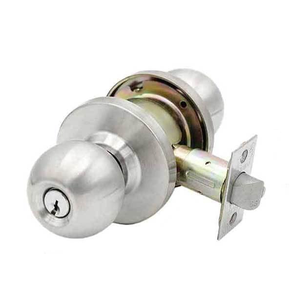 Kenaurd Kenaurd:Storeroom Door Knob Grade 2 - Silver - KCDK01-SS-ST