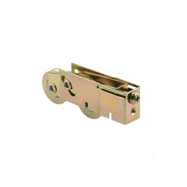Prime-Line 1-1/4 in. Steel Ball Bearing, Plain Back Tandem Roller (Single Pack) - D 1917