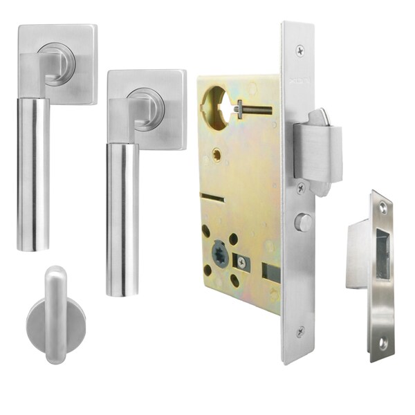 Inox 9660 Sliding Door Patio 221 Aurora 2-3/4" Backset 32D LH - XGS221-PD9660-32D-LH