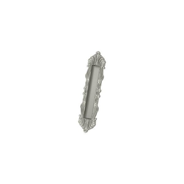 Deltana Heavy Duty Victorian Flush Pull 10" X 2-1/4" Satin Nickel - FPV10225U15