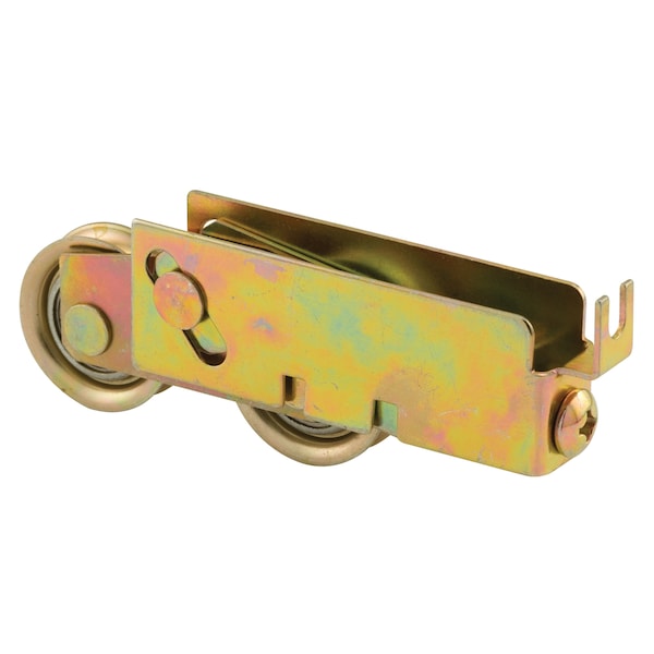 Prime-Line 1-1/4 in., Steel Ball Bearing, C-Tab, Sliding Door Tandem Roller - D 1552
