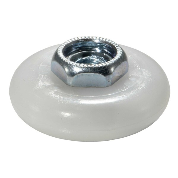 Midwest Fastener 7/8" Nylon Plastic Oval Shower Door Rollers 8PK - 66132