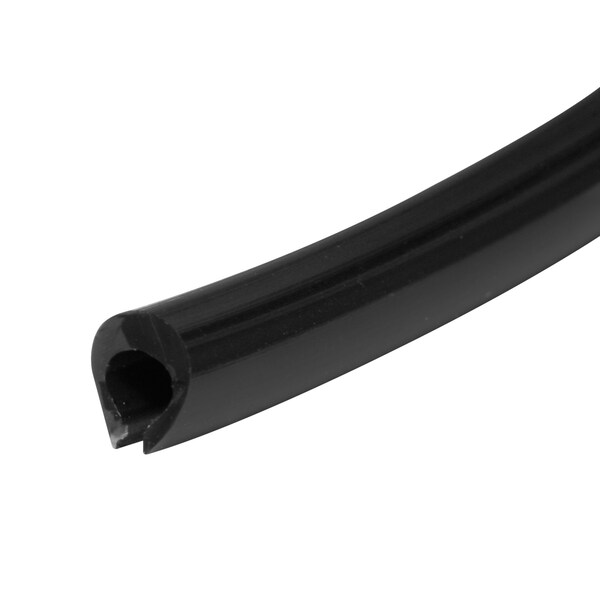 Prime-Line Track Repair Cap, Black Plastic, 96 in. Length (Single Pack) - D 1572