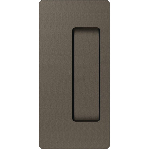 Richelieu CL200 Cavity Sliders Magnetic Pocket Door Handle, Biparting, Oil-Rubbed Bronze - CL205C0002
