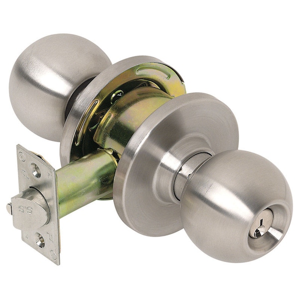 Tell Tell Cortland Satin Chrome Classroom Lockset 1-3/4 in. - CL100498