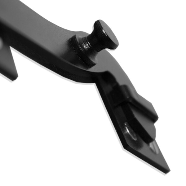 Richards-Wilcox SERIES 1025 LATCH W/KEEPER, LEFT HANDED, ZINC COATED - 1025.00019SC
