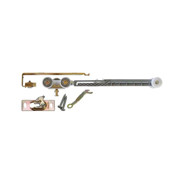 Johnson Hardware Mill Silver Aluminum Soft Close Pocket Door Frame Kit - 5001312