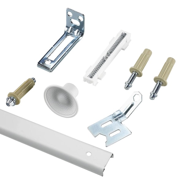 Richelieu 36inch 914 mm Track, BiFold Door Hardware Kit, White - 14014WBC
