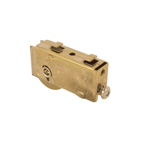 Prime-Line Single 1-1/4 in. Steel Roller Assembly, Ball Bearing, Plain Back Housing (Single Pack) - D 1785