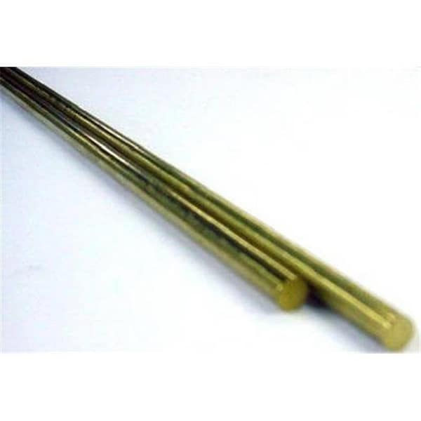 K & S Precision Metals K & S Precision Metals 8163 0.09 OD x 12 L in. Solid Brass Rod - 693069