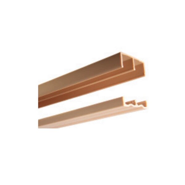 Knape & Vogt 48 In. X .75 In. Plastic Track - Tan - KV2419 48