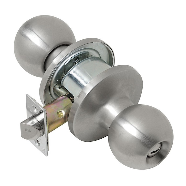 Tell Tell Empire Satin Stainless Steel Privacy Lockset 1-3/4 in. - CL100052